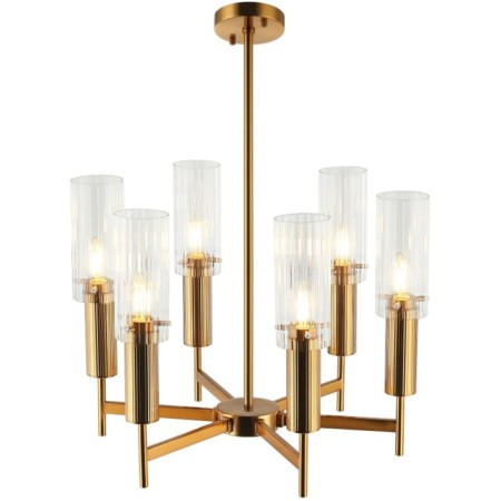 Snuer on the Wunder 6xe14 40W rod, size 56x56x50-100 cm, bronze color-2