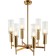 Snuer on the Wunder 6xe14 40W rod, size 56x56x50-100 cm, bronze color