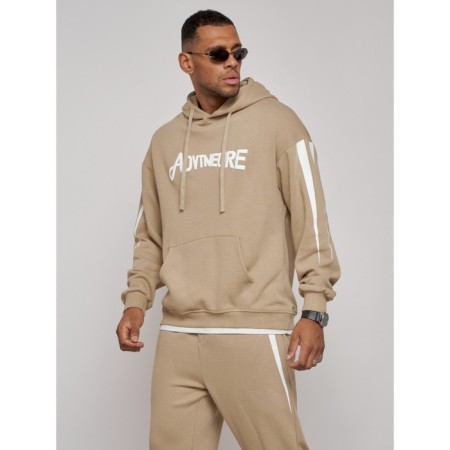 Sports suit men's, size 56, beige color-9