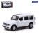 Metal Mercedes-Benz G350D, 1:42, inertia, doors open, white color