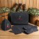 Set of bath portfolio 5 items "I love a bathhouse", gray