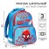 School backpack with an ergonomic back, 37x26x15 cm, Spider-Man