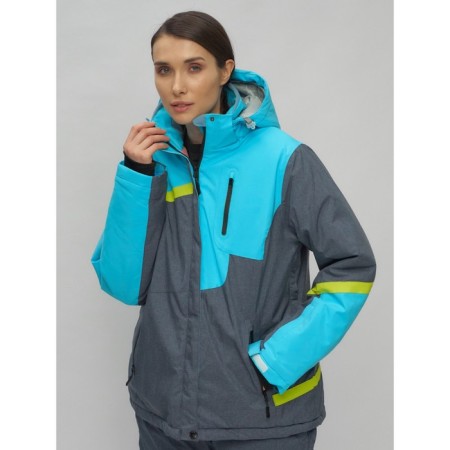 Ski suit female, size 56, blue color-29