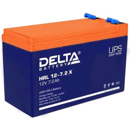 Delta HRL 12-7.2 x, 12 V, 7.2 A/h battery