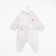 Overalls for a boy, height 74 cm, color gray color