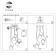 Suspension lamp ST LUCE. SL1181.353.03. Acerra. 3x40 watts, E27, 60x60 cm, brass color