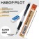 Pilot set of mechanical pencil with stiffs 0.5 mm and eraser