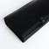 Women's wallet on magnets, black color