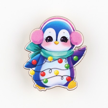 Icon in the box "Penguin", 5 x 4 cm-3