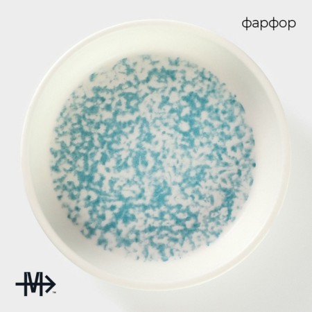 Porcelain Magistro “Lunar Ocean”, d = 10.2 cm, white color-1