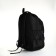 Young backpack from textiles with lightning, 5 pockets, black/blue color
