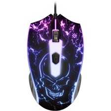 Mouse Defender Overmatch GM-069, wired, optical, 2400DPI, black