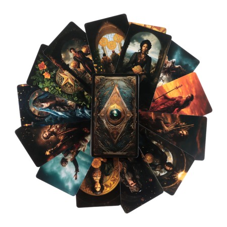 Tarot cards "Eye", 78 l, map 6.6 x 12 cm-2