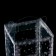 New Year. Box gift New Year folding PVC "Winter" 12 x 12 x 15 cm.