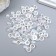 Decor for creativity Plastic "Half -Pesterpower" Set of 90 pcs 1x1x0.5 cm