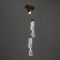 Lamp "Varum" LED 5+5+10W 3000-6000K Black 15x15x30-180cm