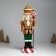 Polystone souvenir "Nutcracker in a ginger uniform, with a cupcake and a pika with a candy" 13x10x35.5 cm 103258