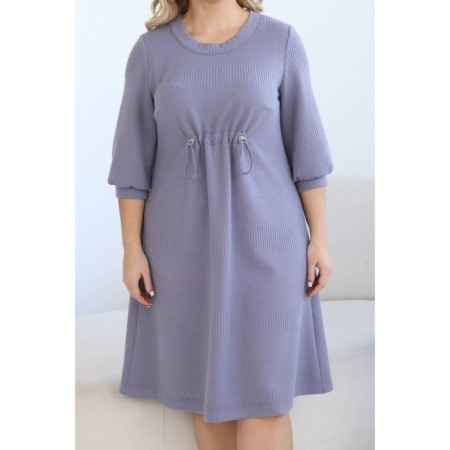 Women's dress, size 52, gray color-13