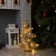 LED figure "Christmas tree" 38 × 55 × 13 cm, metal, textiles, batteries AAX2 (not in the kit), glow warm white