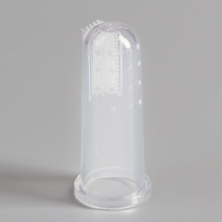 An animal brush brush, 5.5 x 2.5 cm, pink container 7 x 4 cm-3