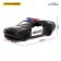 Metal machine Dodge Challenger SRT, 1:32, doors, inertia, police open