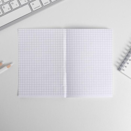Set: cover for passport full -fledged, notebook joke and handle "Zima Beautiful"-6