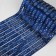 Satin tape with Tyznets, 15 mm, 18 ± 1 m, dark blue color/silver No. 120
