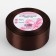 Satin tape, 40 mm × 23 ± 1 m, chocolate color No. 31