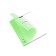 Notebook 96 sheets Erichkrause Coverpro Neon "Classic", plastic cover, OFSET BOLK, 100%whiteness, Green