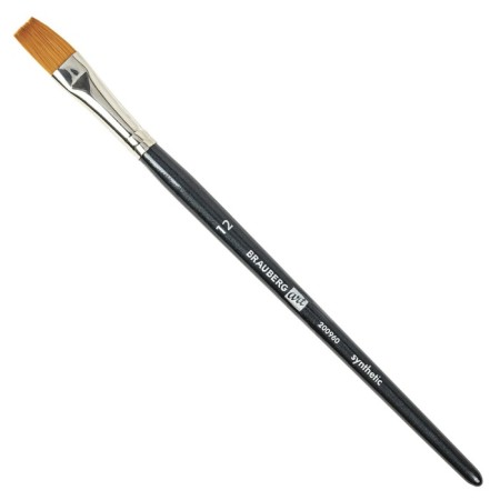 System of Synthetics 5 pieces, Brauberg Art Classic, round No. 1, 2, 3; Flat No. 6, 12-6
