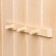 Horizontal hanger 3 hooks, linden "Dobroparov"