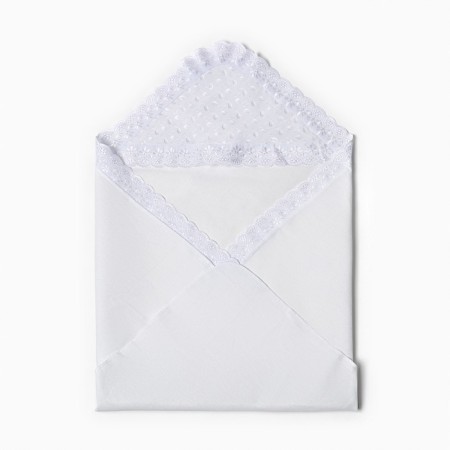 Baptist corner, white lace color, 75x75 cm-3