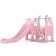 Hill + swing pink lock