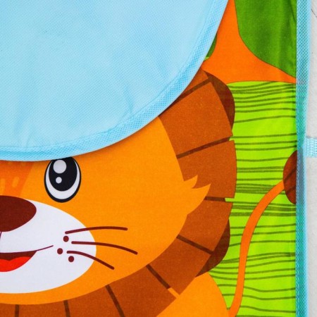 Developing rug musical "Madagascar", with a piano, 72x44x0.5 cm.-8