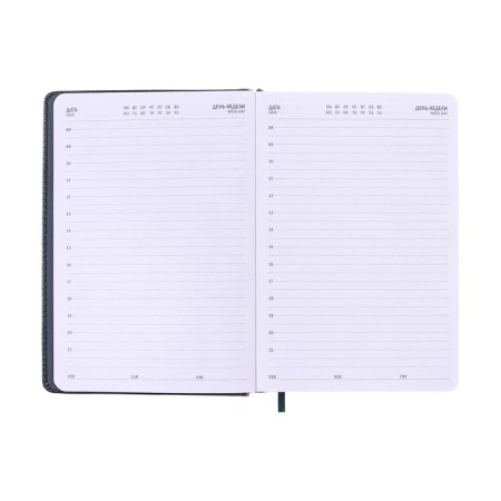 Diary Native A5, 144l Avignon, TV Region, BL TIS, Liesse, BL 80g/M2, Green+Mint-8