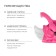 Vest for swimming "Angel", 40 x 50 cm, pink color