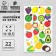 Frecking stickers "Fruits", 11 x 18.5 cm, 22 pcs