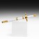 White dagger with gold trim, 35 cm