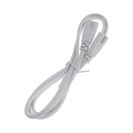 Wire for connecting lamps for plants ULI-P Uniel, 80 cm, 2 contacts, white