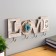 Decorative wood hooks "Blower inscription" 11.5x29.5x2.5 cm