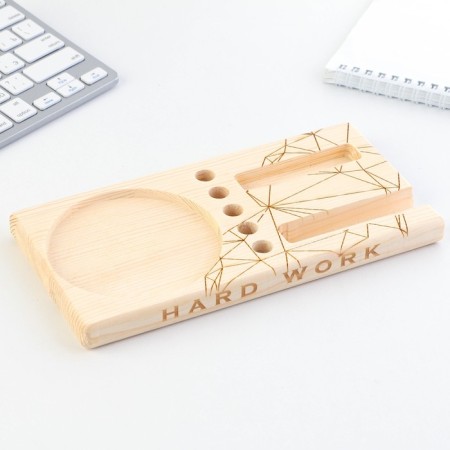 Hard work stand, wood, 21.7 x 20 x 11 cm-3