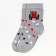 Socks for the boy "Blue Tractor", 14-16 cm, color gray color