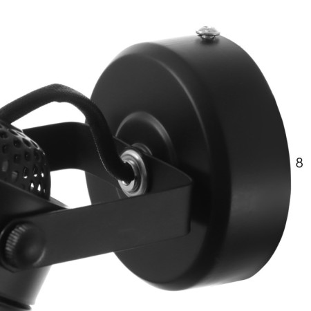 Sport "Mini" GU10 Black 8x8x14.5cm-4