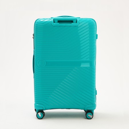 Big suitcase 28 ", a lightning department, code castle, 4 wheels, turquoise color-5