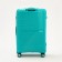 Big suitcase 28 ", a lightning department, code castle, 4 wheels, turquoise color