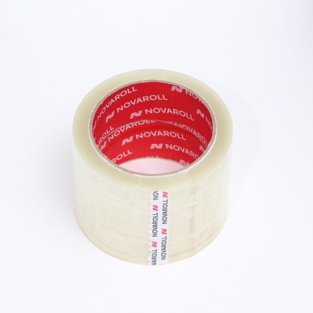 Adhesive tape 75mm*66m*43MKM "Nova Roll 204", transparent