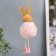 Souvenir "Bunny in a fur coat with carrots" mix 6x12 cm