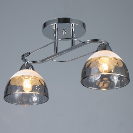 Aquil chandelier 2he27 40W chrome 45x15x22 cm Bayerlux-1