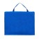 Conference folder with A4 handle, 350 x 270 x 10 mm, textile (spanbond), blue color, calligrata