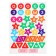 Magnetic set "Letters sticking. Fruits"